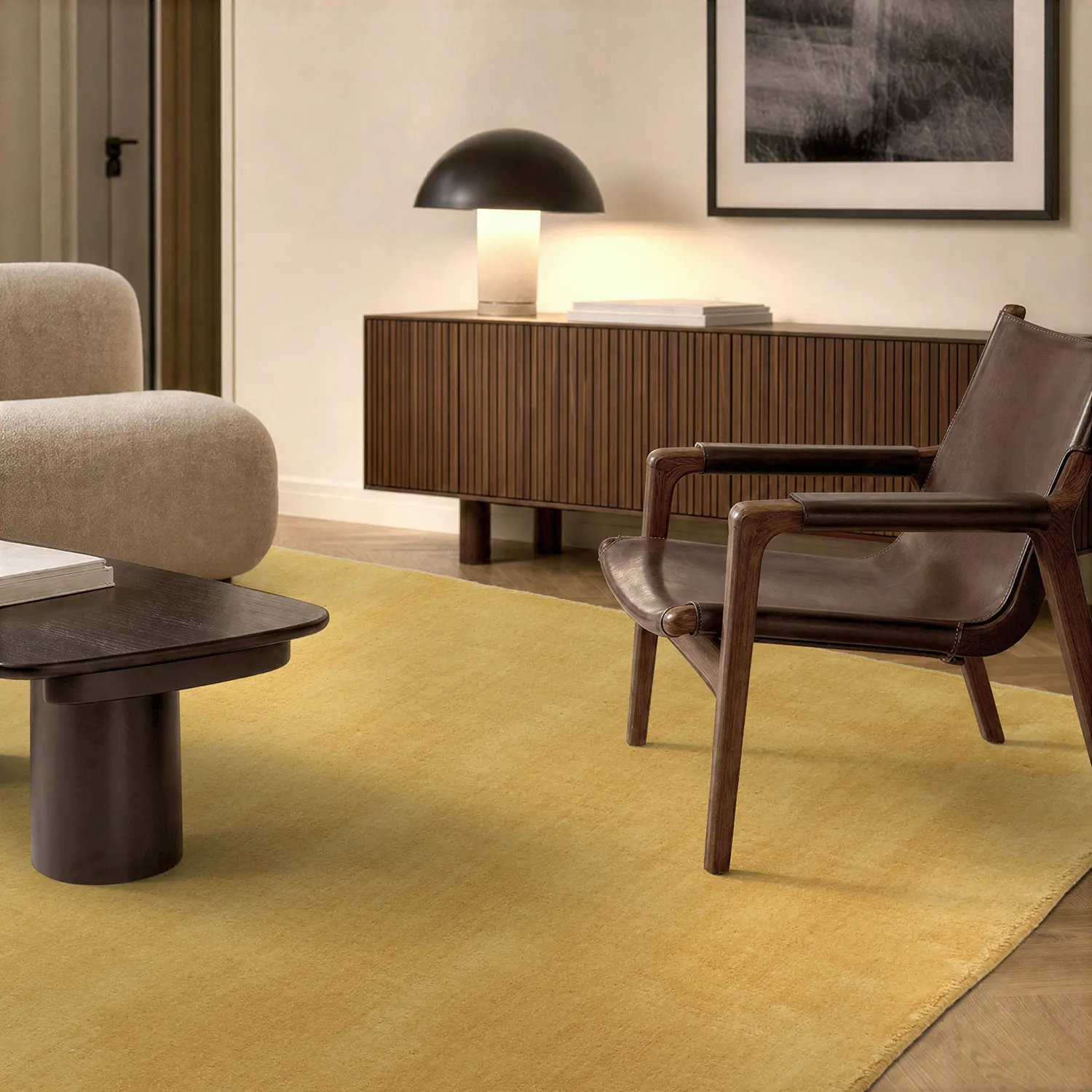 Villamatto - Rozel Handloom Wool Premium (okra)