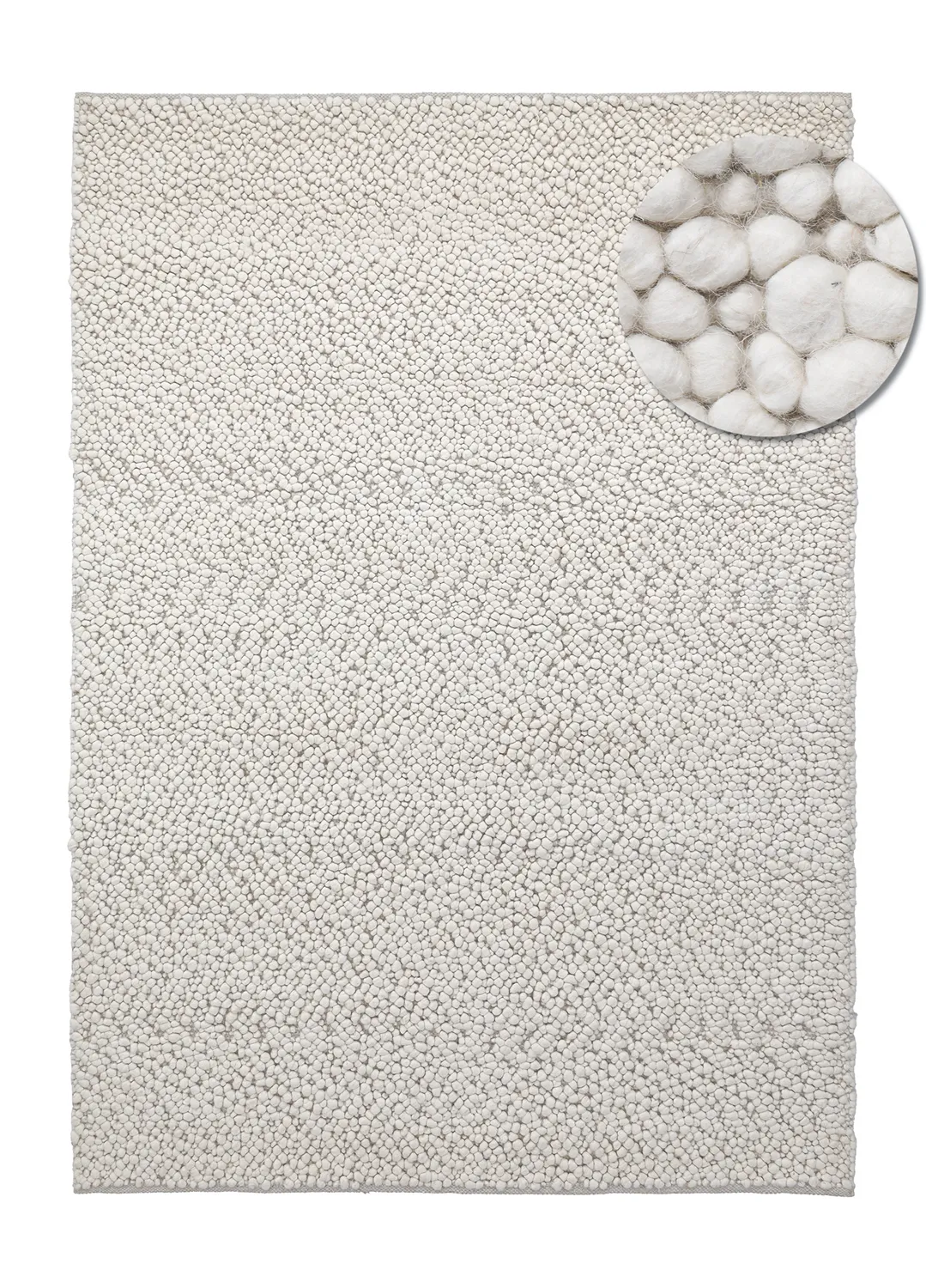 Villamatto - Sala Irregular Wool Bubble (kerma)