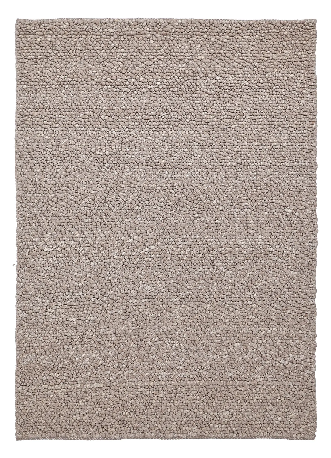 Villamatto - Sala Irregular Wool Bubble (taupe/valkoinen meleerattu)