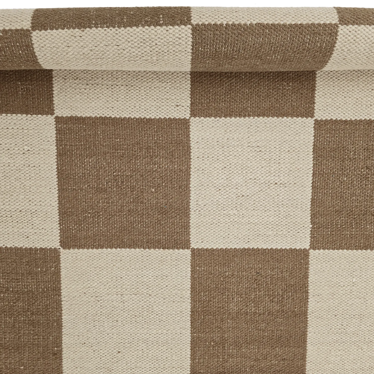 Villamatto - Scacco (ruskea/beige)