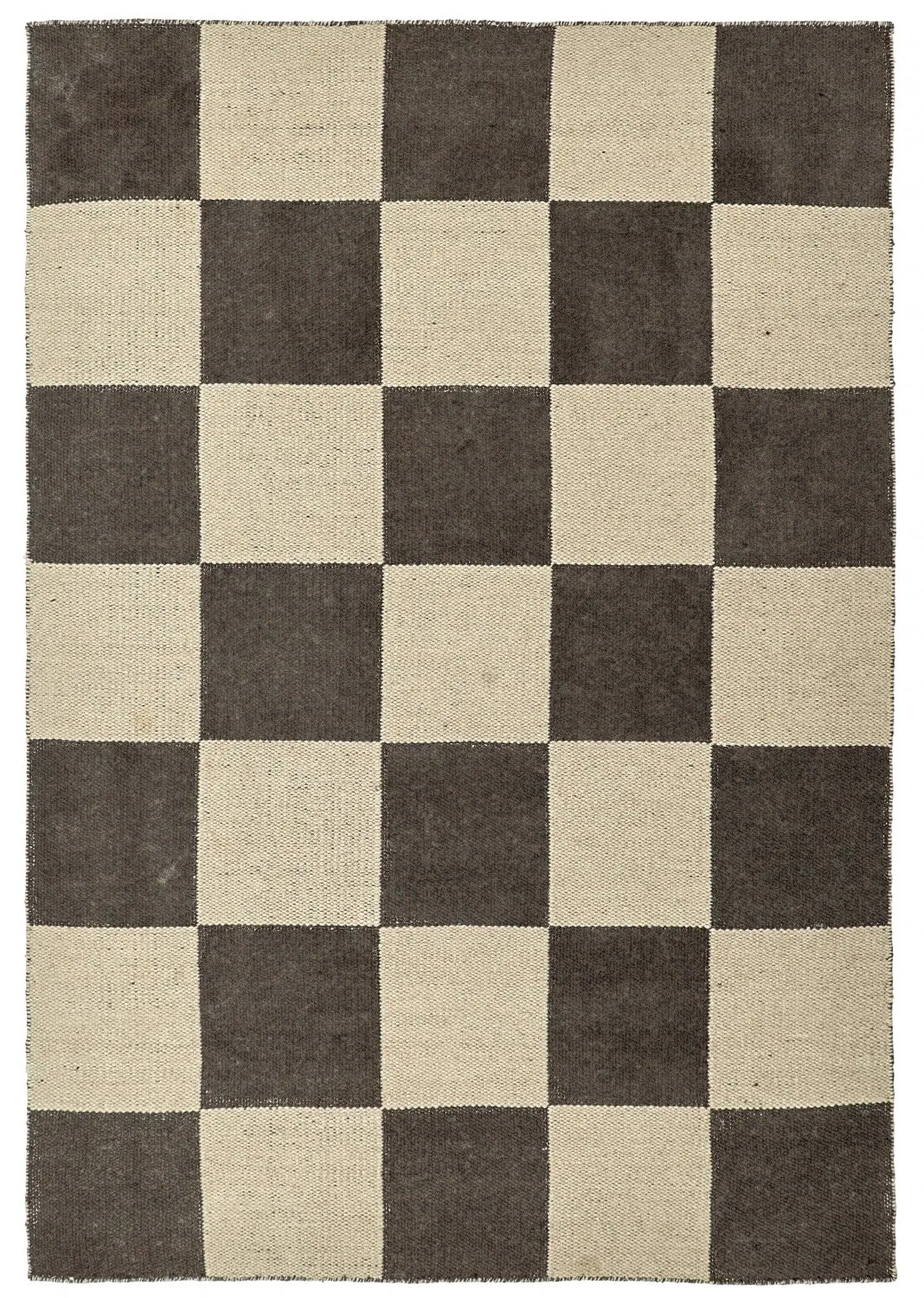 Villamatto - Scacco (musta/beige)