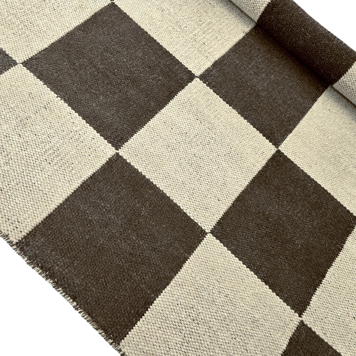 Villamatto - Scacco (musta/beige)