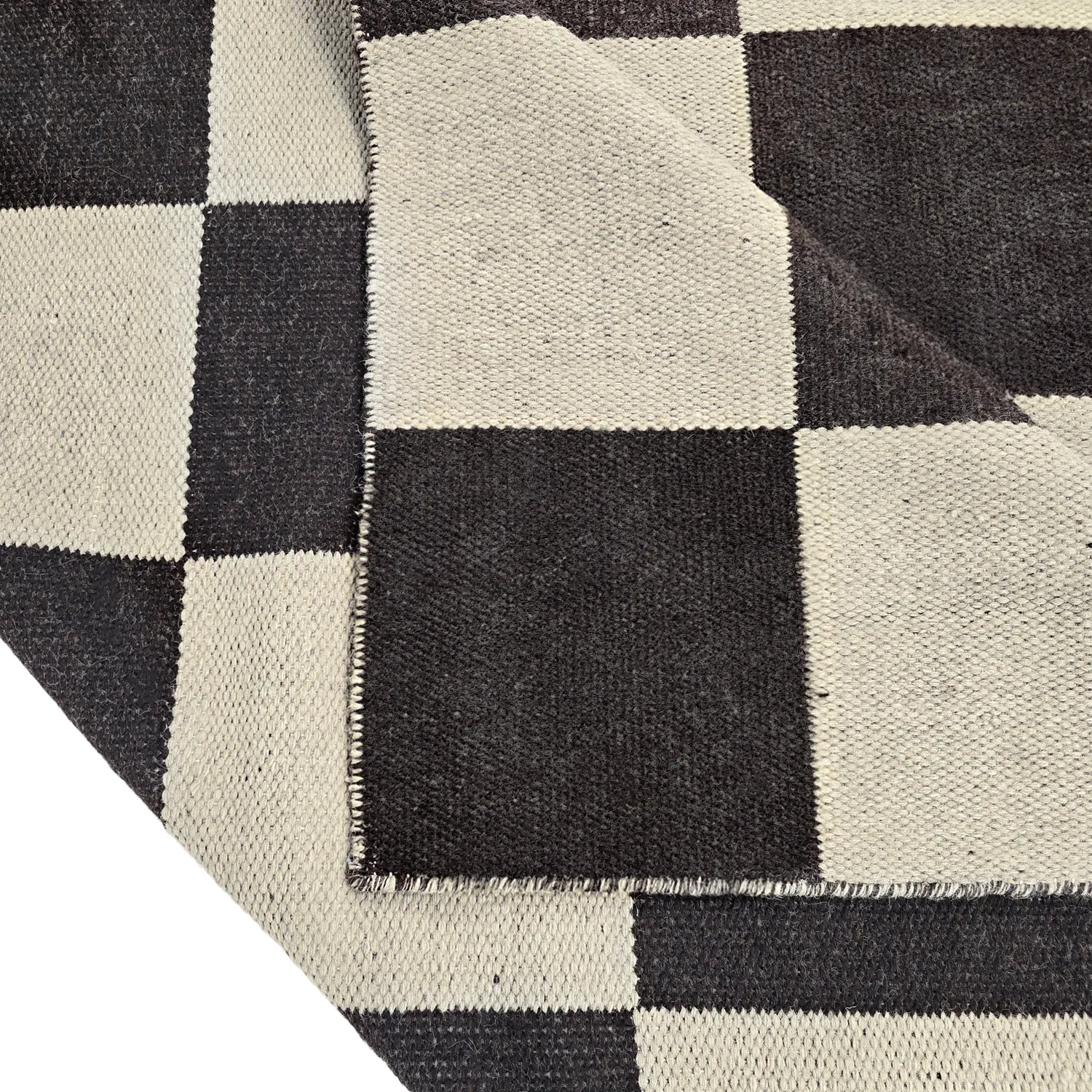 Villamatto - Scacco (musta/beige)