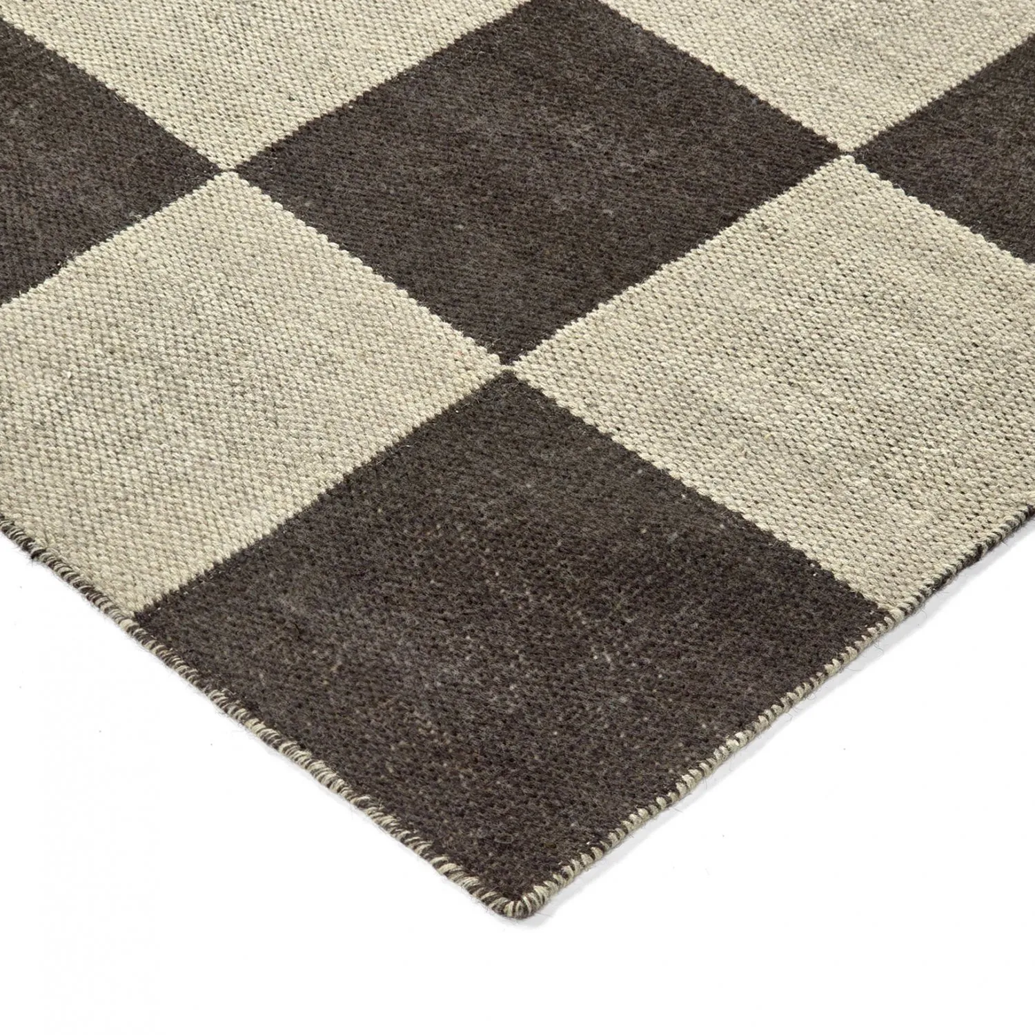Villamatto - Scacco (musta/beige)