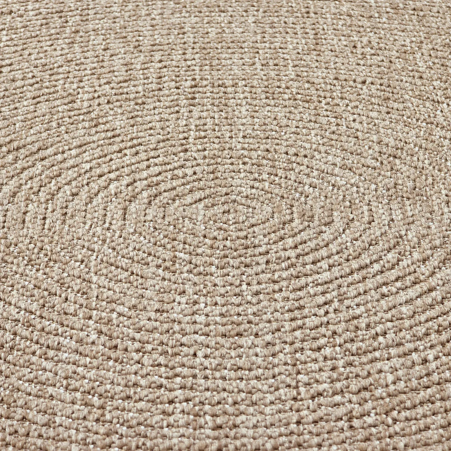 Pyöreät matot - Indoor/Outdoor Arlo (beige)