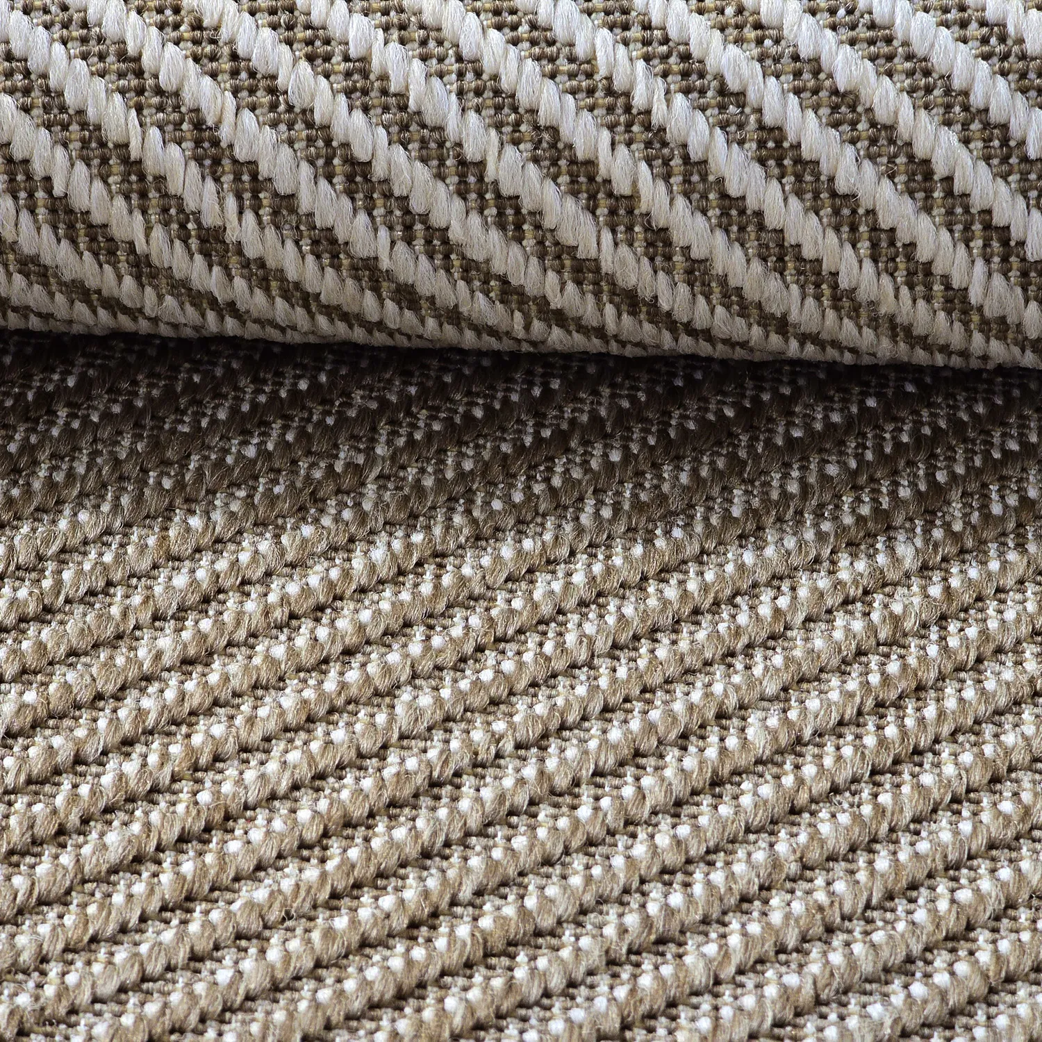 Pyöreät matot - Indoor/Outdoor Bennett (beige)