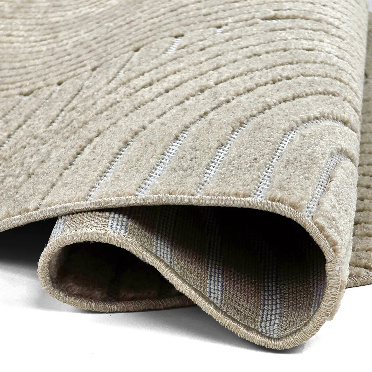 Pyöreät matot - Indoor/Outdoor Devon (beige)