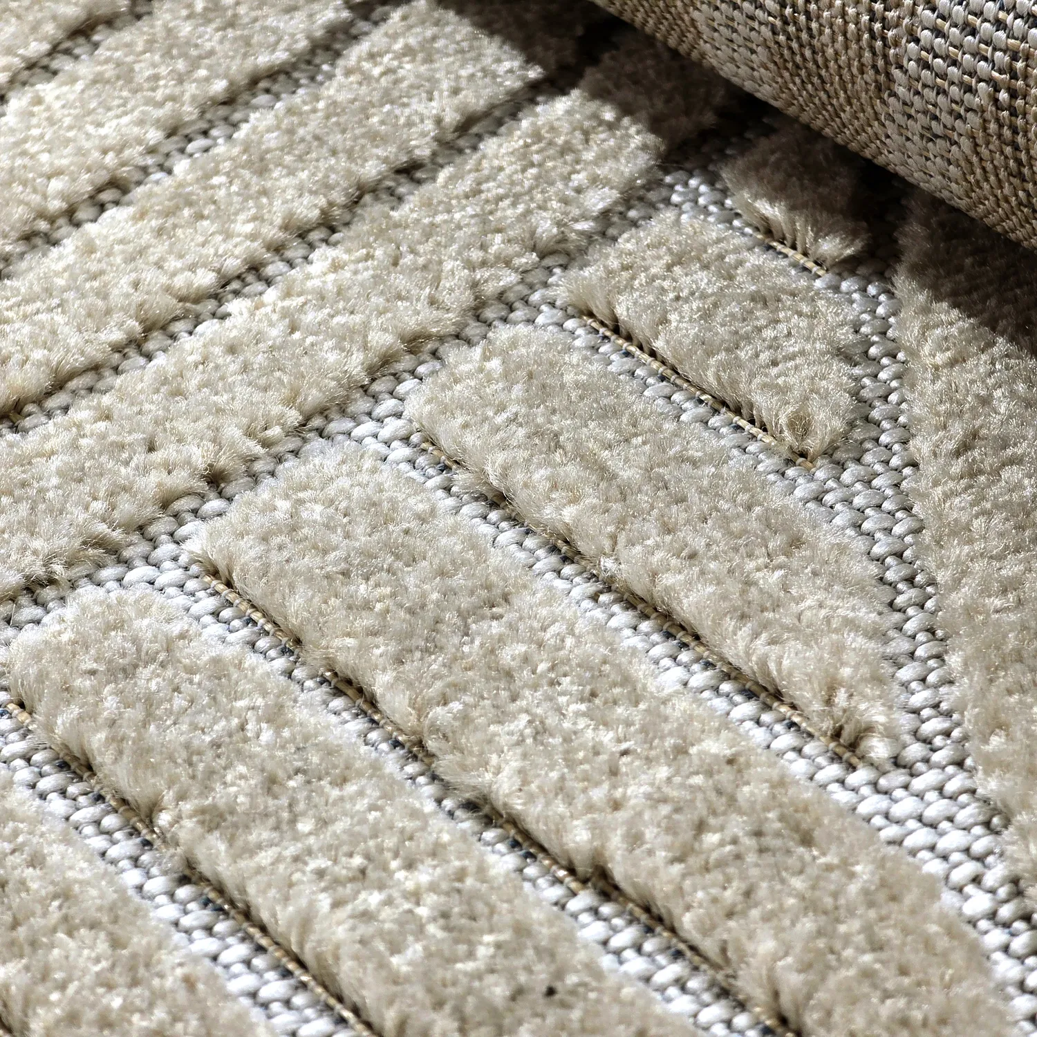 Pyöreät matot - Indoor/Outdoor Devon (beige)