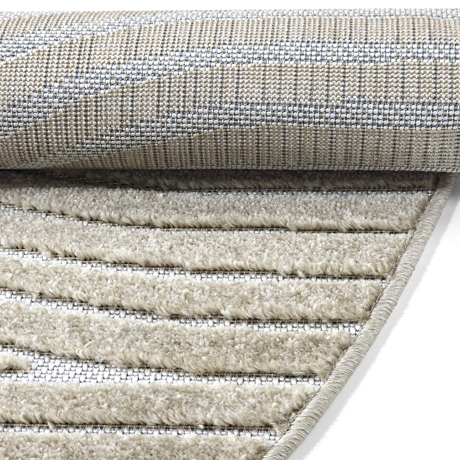 Pyöreät matot - Indoor/Outdoor Devon (beige)