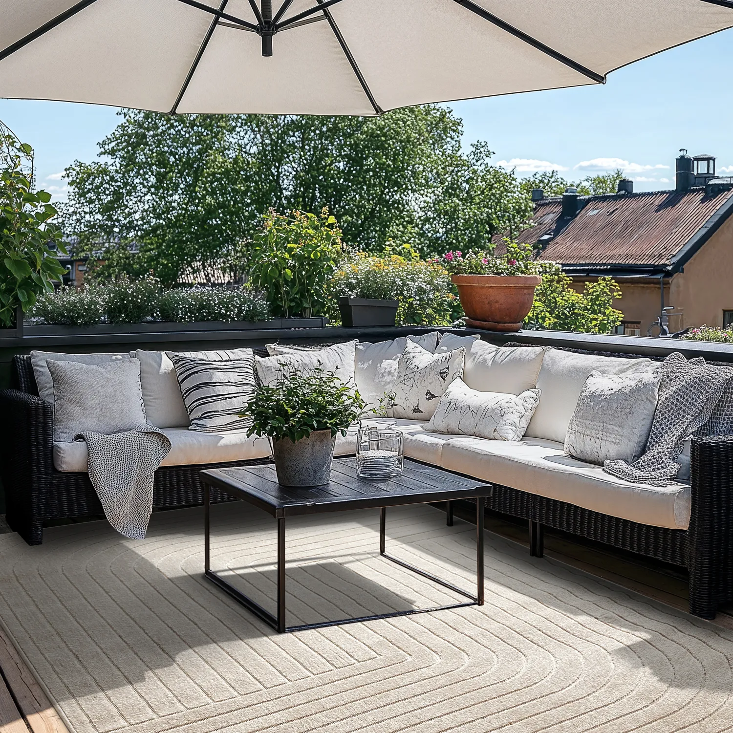 Shaggy Indoor/Outdoor - Hazleton (kerma)