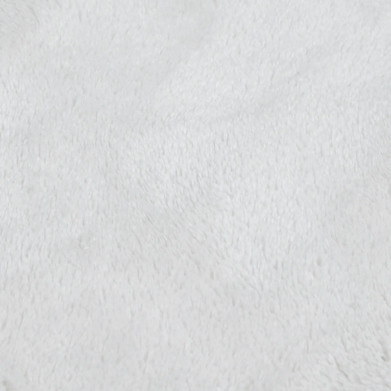 Aaltokuvioinen Käytävämatto - Aranga Super Soft Fur (valkoinen)