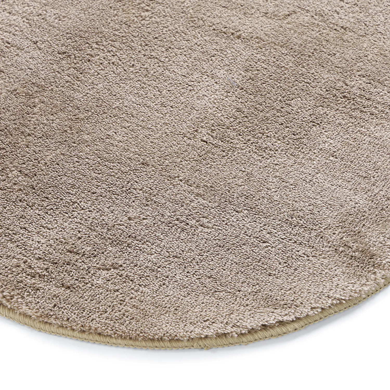 Aaltokuvioinen Käytävämatto - Aranga Super Soft Fur (ruskea)