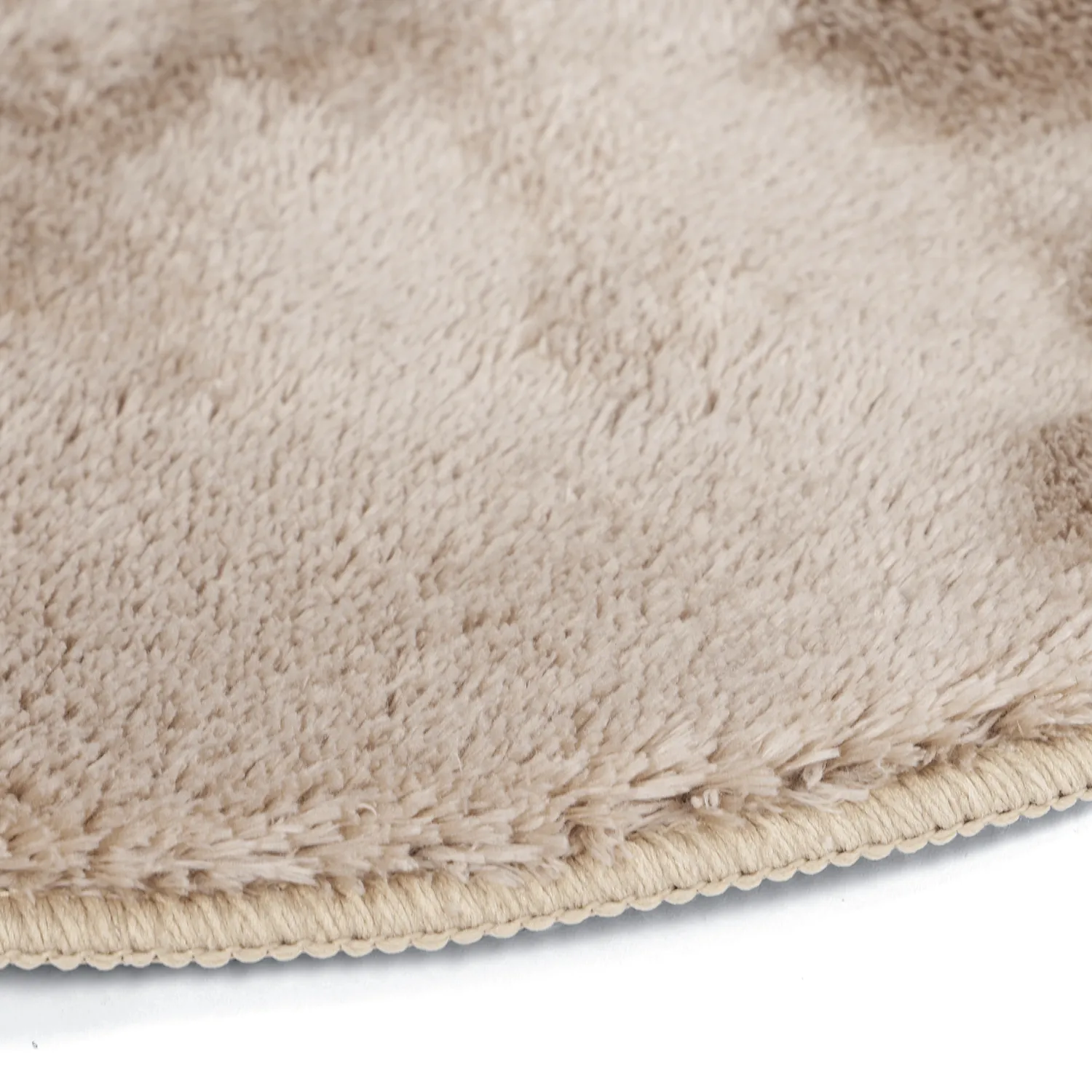 Aaltokuvioinen Käytävämatto - Aranga Super Soft Fur (ruskea)