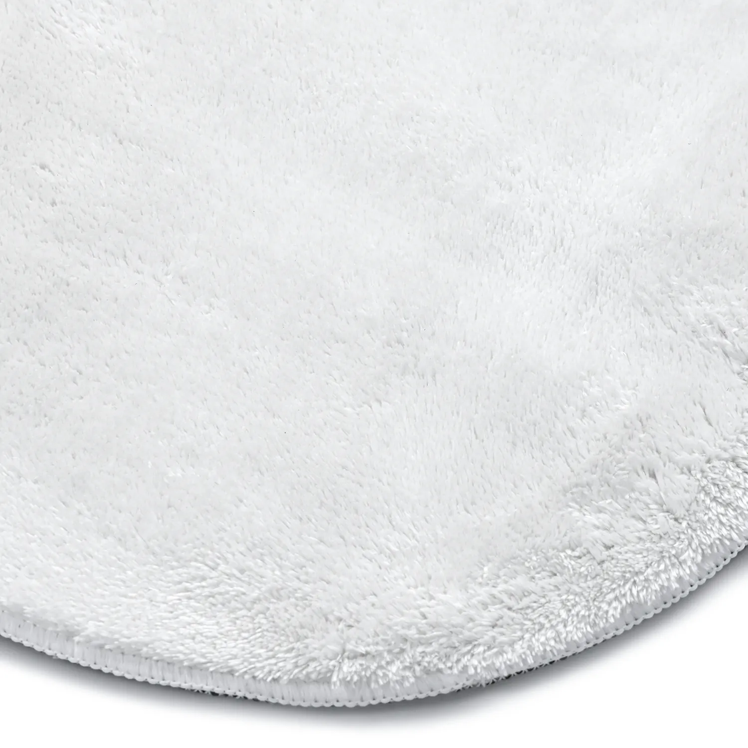 Aaltokuvioinen Käytävämatto - Aranga Super Soft Fur (valkoinen)
