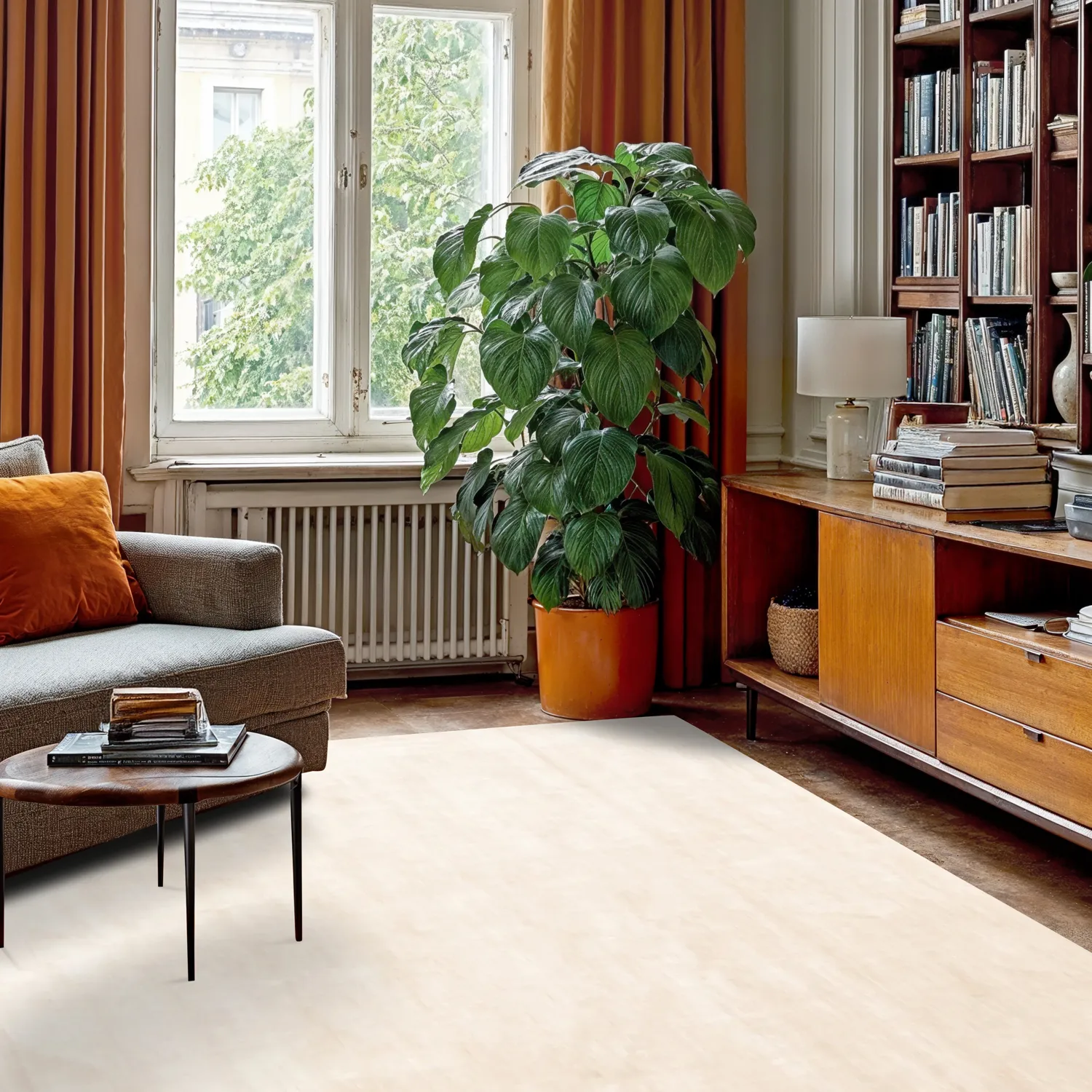 Viskoosi-matto - Jodhpur Special Luxury Edition (vaaleanbeige)