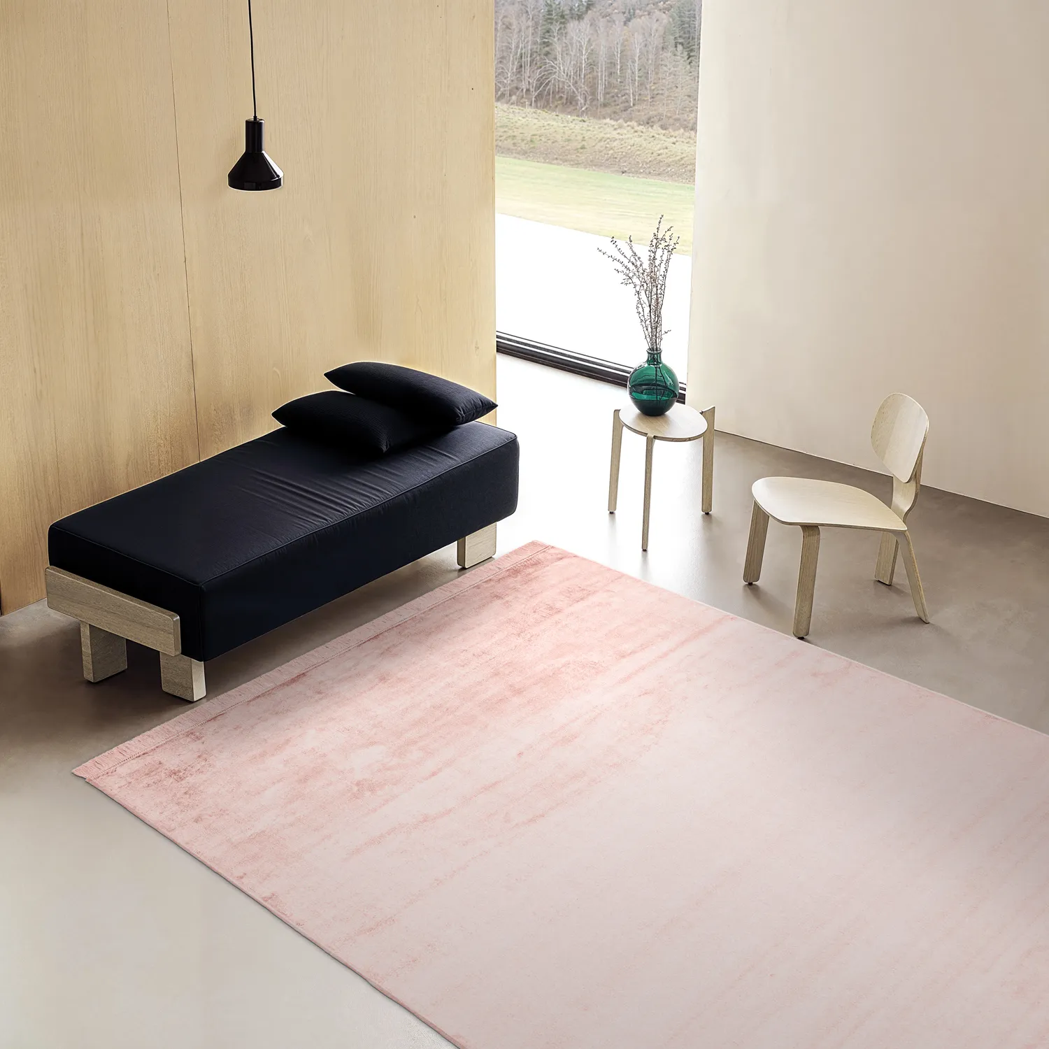 Wilton-matto - Art Silk (vaaleanpunainen)