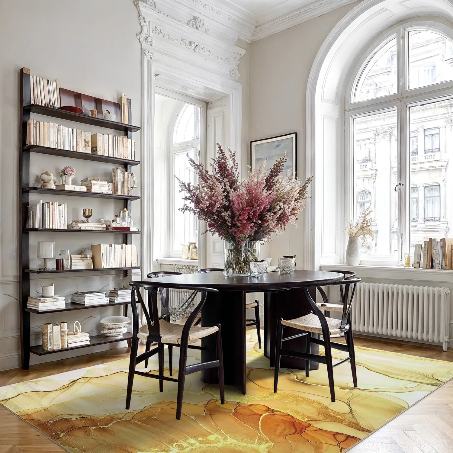 Wilton-matto - Etienne (beige/kulta)