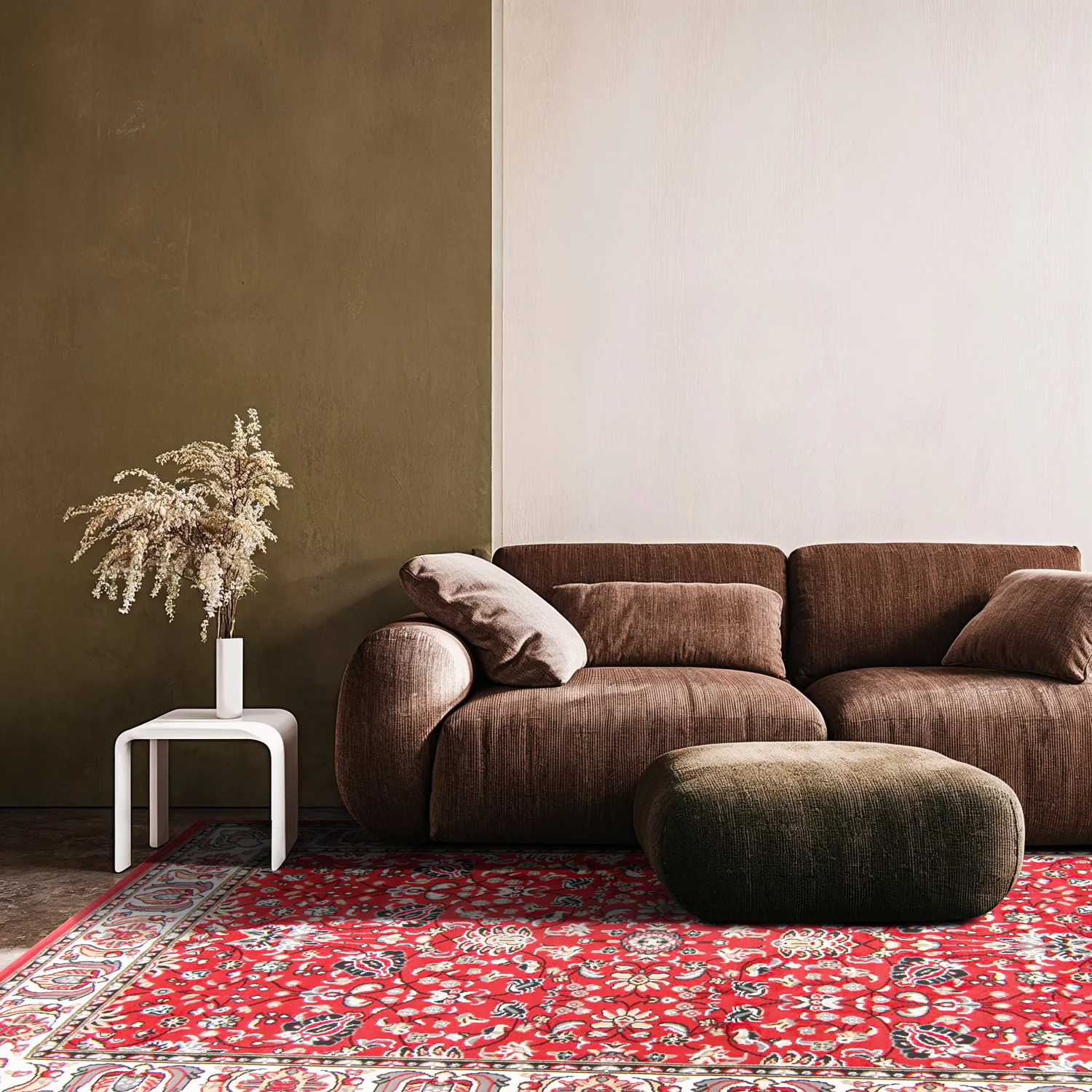 Wilton-matto - Peking Imperial (punainen)