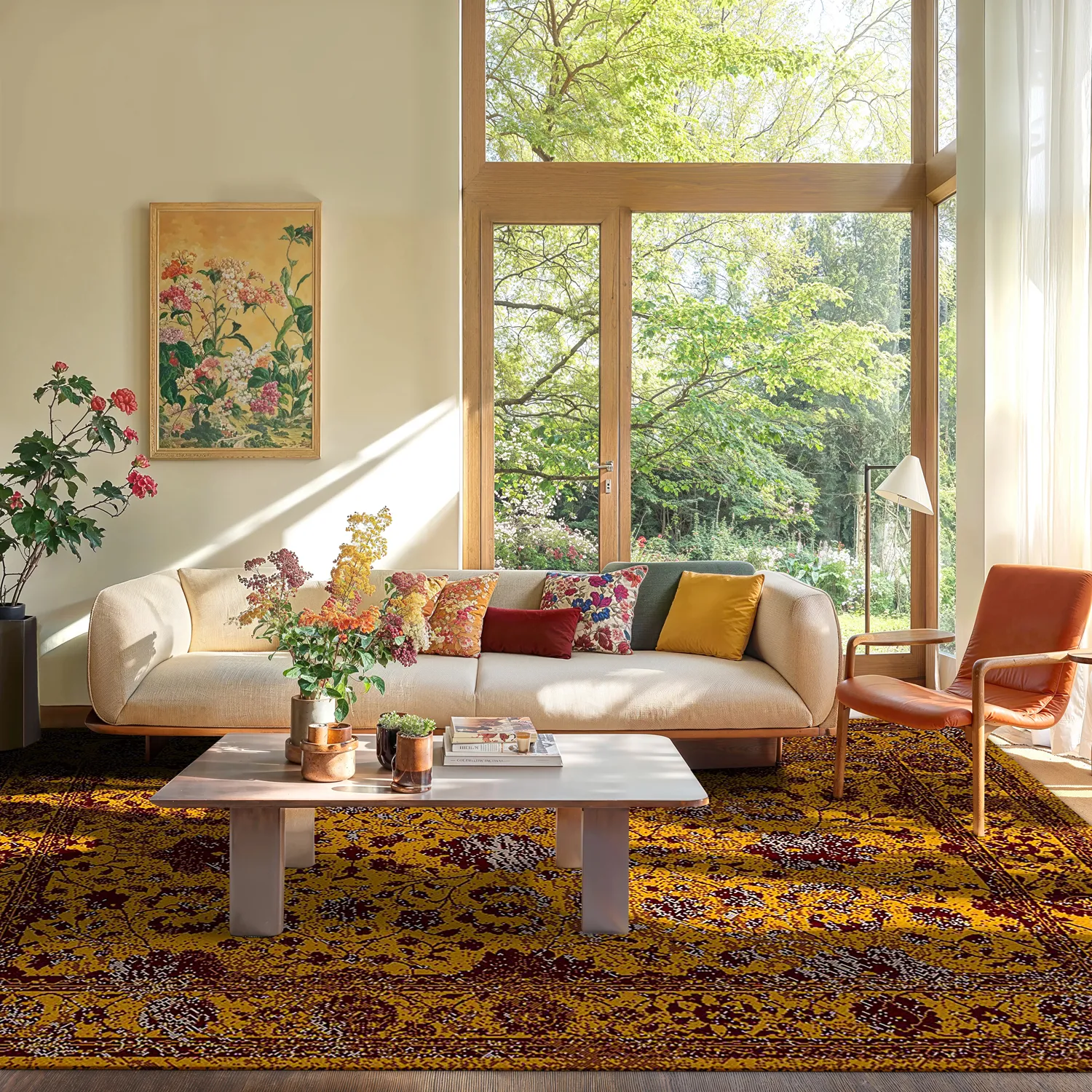 Wilton-matto - Peking Majestic (kultainen)