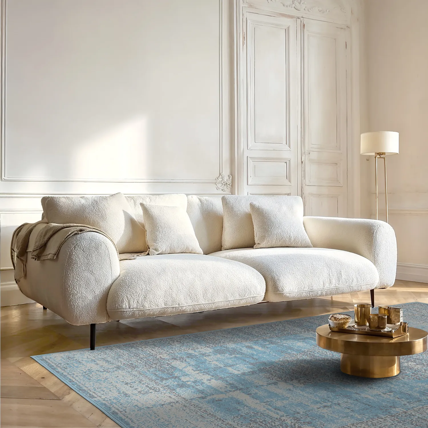 Wilton-matto - Peking Royal (turkoosi)