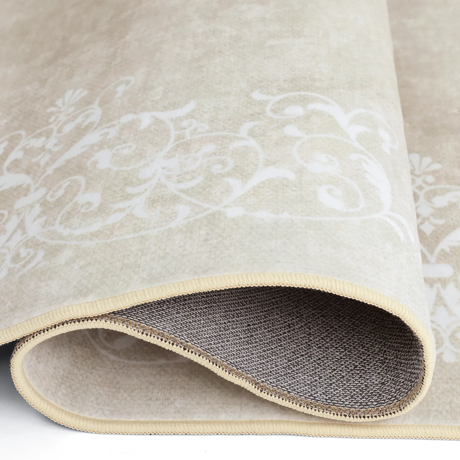 Wilton-matto - Santi (beige/valkoinen)