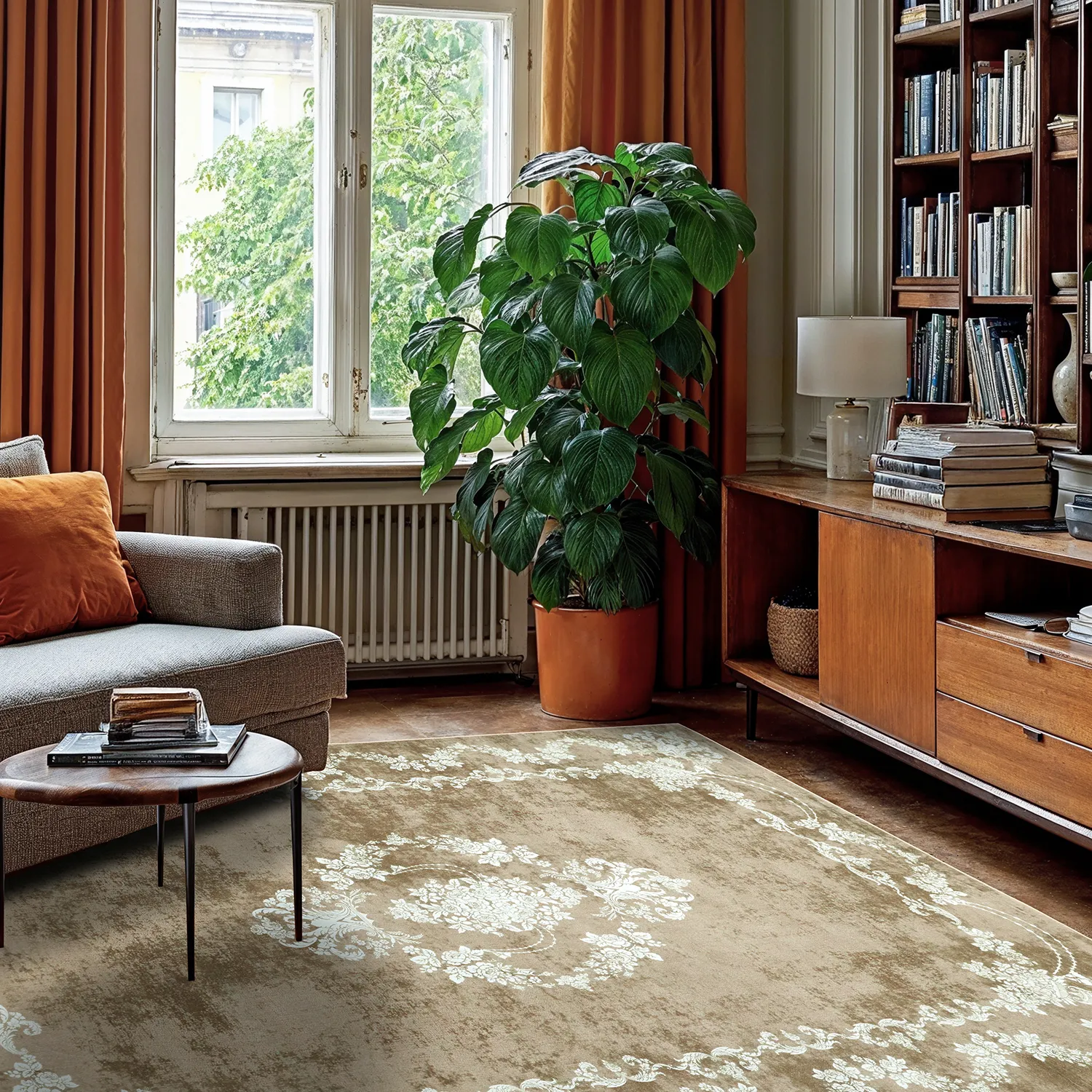 Wilton-matto - Taknis (beige)