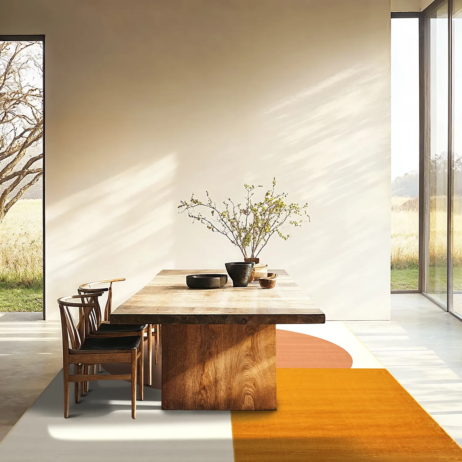 Wilton-matto - Taos (beige/multi)