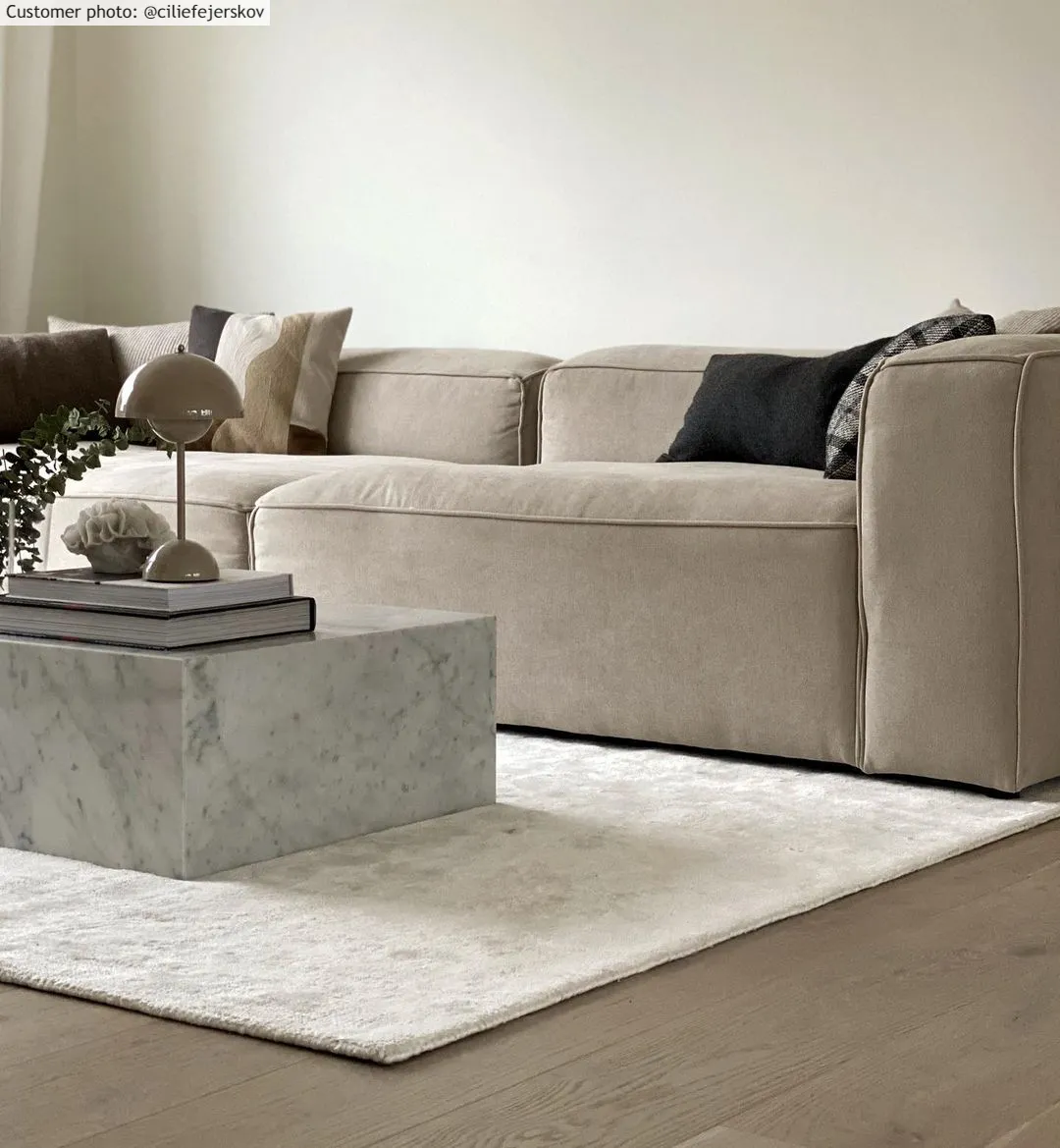 Viskoosi-matto - Jodhpur Special Luxury Edition (offwhite)
