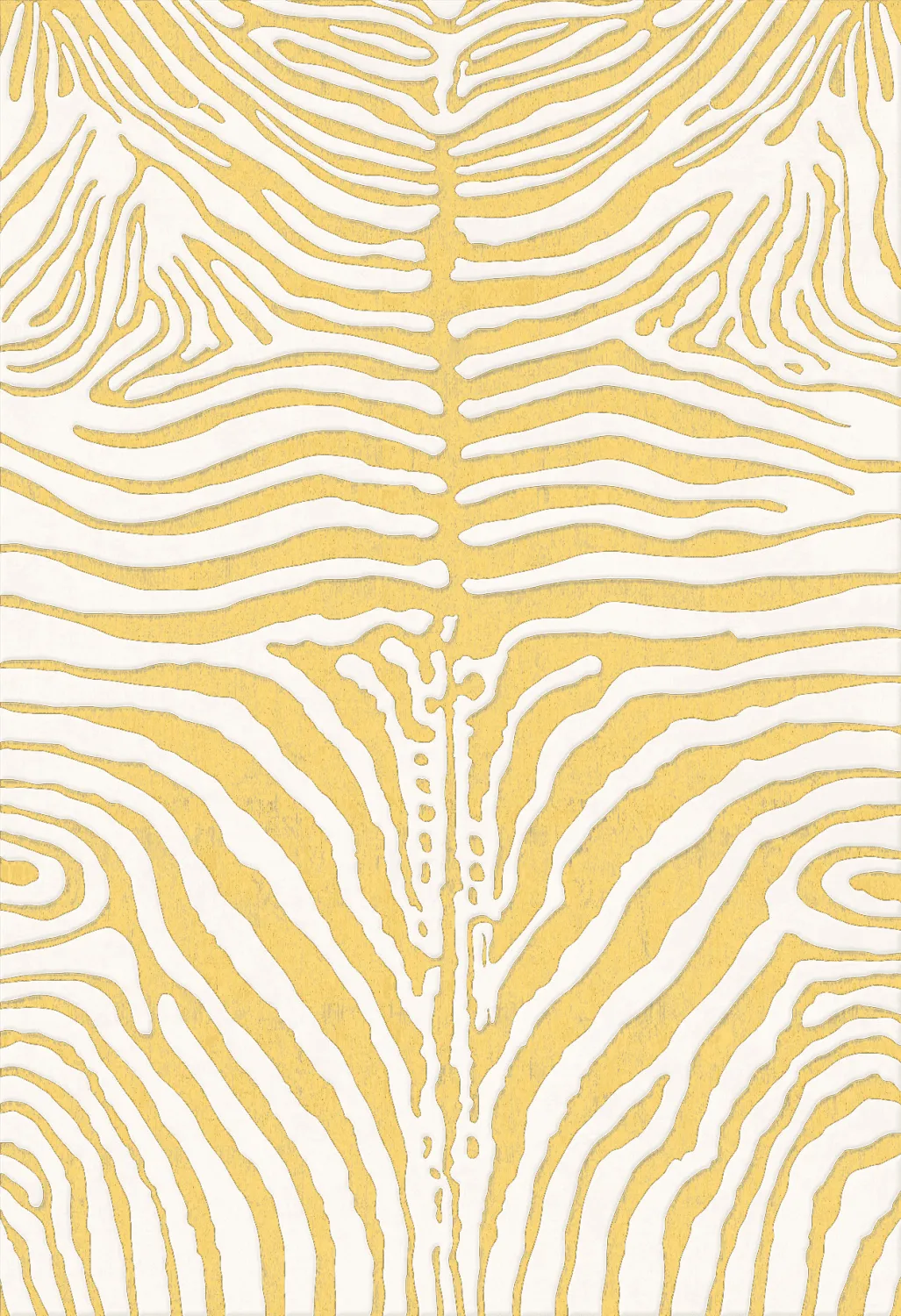 Wilton-matto - Zebra (keltainen)